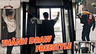 THÀNH DRAW freestyle cực cháy cùng Hustlang  RAP VIET 2020 [upl. by Dunston]