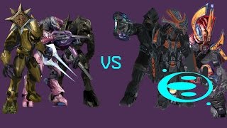 halo 2 elites vs brutes covenant rebelion sangheili [upl. by Adnawaj]