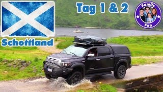 SCHOTTLAND TRIP VLOG Reisebericht Urlaub 2  FAMILY FUN ON TOUR [upl. by Pomcroy46]