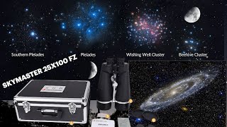 new powerful zoom 25X100 longrange waterproof binoculars unboxing astronomy sightseeing [upl. by Sivart]