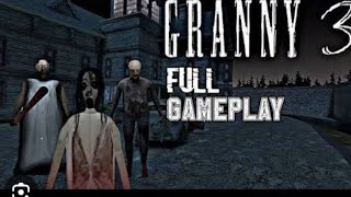 I FINALlY ESCAPED THE GRANNY HOUSEGRANNY 3 [upl. by Gnem]