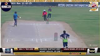 SSCGCIRC CRICKET LEAGUE ROYAL GARURS MEERUT vs GHAZIABAD DHUNDHARS [upl. by Bashemeth]