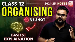 ORGANISING class 12 business studies ONE SHOT  Chapter 5 bst  Gaurav Jain [upl. by Anit]