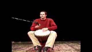 Djembe Solo Hip Hop Style [upl. by Mckale]