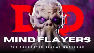 Mind Flayers ⏩ DampD LORE  Forgotten Realms Notebook [upl. by Torrence]