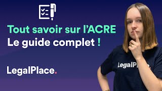 Tout savoir sur lACRE [upl. by Rayburn152]