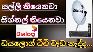 Dialog Tv Not Working  ඩයලොග් ටීවී එක වැඩ නැද්ද🤔  How to rescan dialog tv  Janu Academy dialog [upl. by Eillek695]