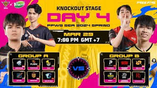 VN FFWS SEA 2024 Spring  Knockout Stage  Day 4 [upl. by Eiggem656]