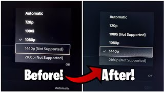 How To Fix 1440p Not Supported On PS5 1440p Not Supported On 1440p monitor PS5 Fix [upl. by Nnylg]