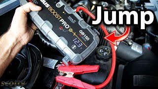 How to use Jump Starter on a Dead Car Battery [upl. by Zerelda]