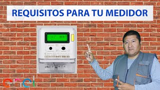 REQUISITOS PARA INSTALACIÓN DE MEDIDOR ELÉCTRICO  ENEL [upl. by Barboza299]