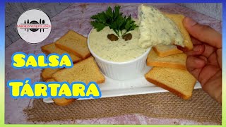 Salsa Tartara Casera Venezolana  Muy fácil de Preparar y Muy deliciosa [upl. by Cordula]