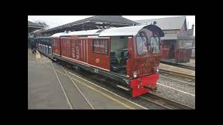 The beautiful Ravenglass amp Eskdale narrow gauge railway in the Lake District UK [upl. by Phillane]