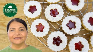 Spitzbuben  Linzer Plätzchen  Plätzchen Rezept [upl. by Nesilla153]