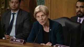 Senator Elizabeth Warren questions Wells Fargo CEO John Stumpf at Banking Committee Hearing [upl. by Marissa]