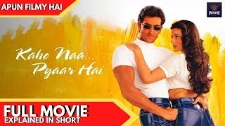 Kaho Naa Pyaar Hai 2000 FULL MOVIE EXPLAINED IN  HINDI   Hrithik Roshan  Ameesha Patel [upl. by Christianity386]