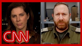 Erin Burnett presses IDF spokesman on whereabouts of hostages held by Hamas on Oct 7 anniversary [upl. by Cinimod]