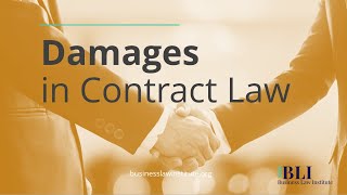 Contract Law Remedies for Breach Damages Compensatory Incidental Consequential [upl. by Atoked]