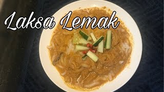 LAKSA LEMAK KEDAH PAKAI SARDIN TIN [upl. by Llenwahs]