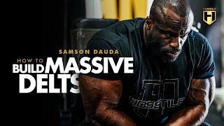 Build Massive Delts with Samson Dauda  Shoulder Workout  HOSSTILE [upl. by Onateag]