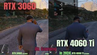 RTX 3060 vs RTX 4060Ti 4K Gaming [upl. by Analat]