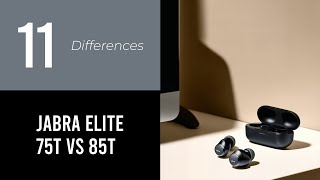 Jabra Elite 75t Vs 85t [upl. by Nagiam667]