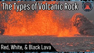 The Types of Lava at Volcanoes [upl. by Anurag]