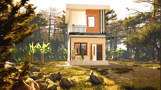 Stunning DoubleStorey House Design  Modern Architecture Tour in 4K [upl. by Tfat]