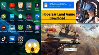 How to Download and Start Hopeless Land Game New Version All Problem Solve  New Trick  HM RUSHER [upl. by Airetahs]