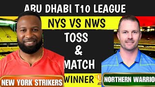 NEWYORK STRIKERS VS NORTHAN WORRIERS l MATCH PRIDICTION l NSW VS NW l [upl. by Anneehs]