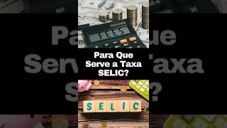 Para Que Serve a Taxa SELIC Entendendo a Economia 💵 selic economia dinheiro taxas [upl. by Accebber]