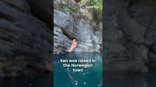 The ULTIMATE Viking Cliff Jumper 🤯 [upl. by Erait]