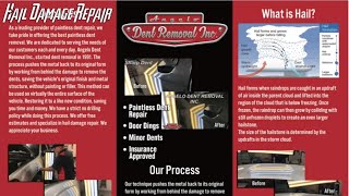 Hail Damage Repair San Angelo Tx Repairing Dents Without Repainting Paintless Dent Repair [upl. by Way340]