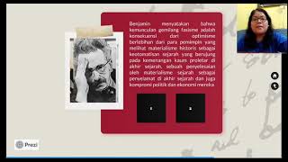 Materialisme Historis  Walter Benjamin  Yon Julia Ruth Tyas Sari [upl. by Anirehtac]