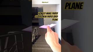 Make the BEST Paper Glider  Science Craft DIY phonk shorts paperflite paperbirds art diy [upl. by Afirahs]