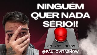 OS ROMANTICOS ACABARAM  paulo vita show  REACT [upl. by Ahseer]