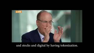 Blackrock CEO Larry Fink Real World Asset Tokenization Medley [upl. by Yeldarb]