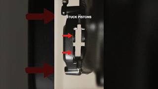 How to DIY Fix Stuck MTB Brake Caliper Piston [upl. by Helsie]