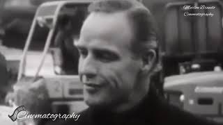 Young Marlon Brando Very Rare Old Interview Footage Video Recovered Video HD Hollywood Legend [upl. by Ridglea]