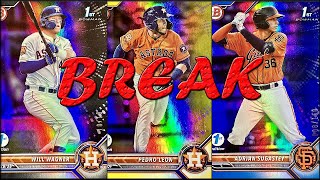 723 43 2022 Bowman Baseball 1st Edition Box Break [upl. by Adnanref]