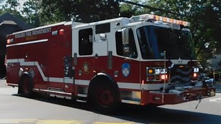 Yonkers Fire Department Squad 11 Responding [upl. by Yanej]