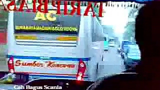 BALAPAN Bus Sumber kencono zaman Non AC jam mepet [upl. by Airan]