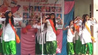 jalwa Tera Jalwa Jslwa Hindustan Ki Kasam College Girls Students Group Dance Super Porformesn [upl. by Coral]