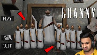 Granny and Grannys 10 children inside Granny Chapter One 😱  Granny Car Escape Full Gameplay [upl. by Puett413]