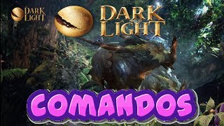 COMANDOS DE ADMIN DARK AND LIGHT ESPAÑOL [upl. by Yentruocal]