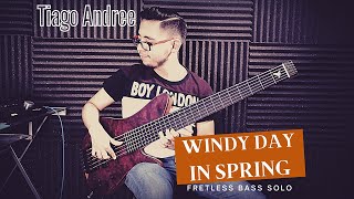 WINDY DAY IN SPRING  Fretless Bass Solo [upl. by Mike]