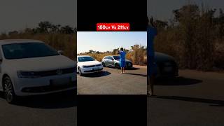 JETTA 20 TSI vs AUDI A3 18 TFSi audia3 [upl. by Obie905]