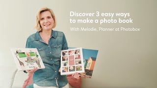 3 easy ways to make a personalised photo book with Photobox [upl. by Alvinia948]