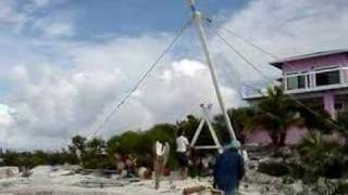 Raising the Flag Pole at the Lions Den [upl. by Leatrice156]