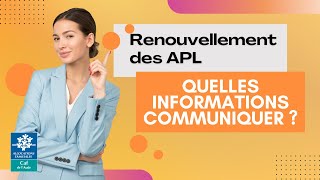 Renouvellement APL de début dannée  la Caf a besoin dinformations [upl. by Metabel]